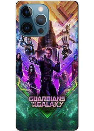 Силиконовый чехол бампер для iphone 13 pro max с рисунком стражи галактики guardians of the galaxy