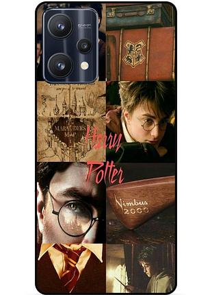 Силиконовый бампер чехол для realme 9 pro с рисунком гарри поттер harry potter