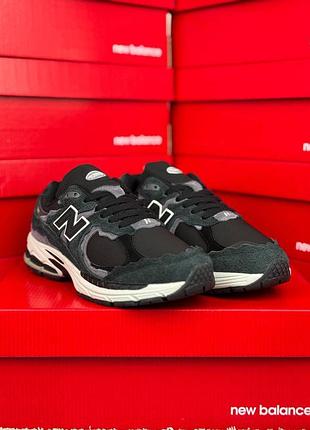Чоловічі кросівки new balance 2002r ml grey white 8