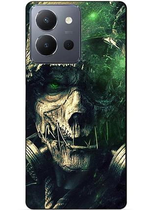Силиконовый чехол бампер для vivo y36 с рисунком сталкер пугало джо́натан крейн бэтмен