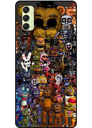 Силиконовый бампер чехол для xiaomi redmi 10 с рисунком freddy фредди аниматроники