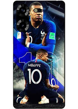 Силіконовий бампер чохол для tecno pova 5 з малюнком mbappe франція мбаппе