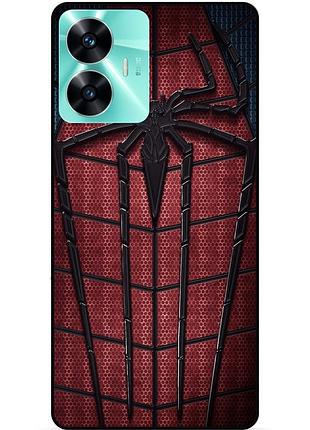Силіконовий чохол бампер для realme c55 з картинкою людина-павук spider man