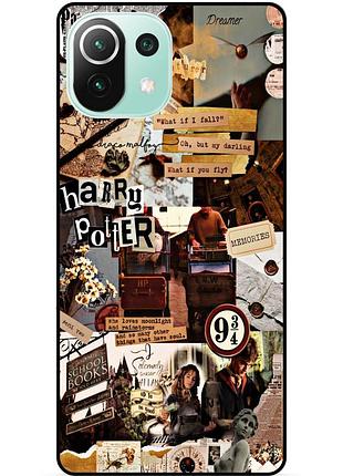 Силиконовый бампер чехол для xiaomi mi 11 lite гарри поттер harry potter