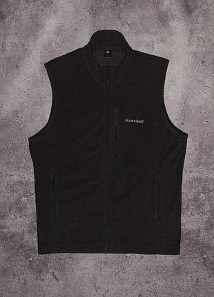 Montbell fleece vest (мужская жилетка жилет на флисе монтбелл )