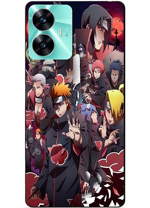 Силіконовий чохол бампер для realme c55 з малюнком наруто naruto аніме