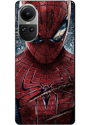 Силіконовий чохол бампер для oppo reno 10 людина-павук spider man