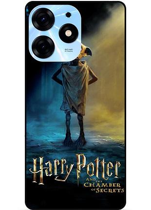 Силиконовый бампер чехол для tecno spark 10 pro с рисунком добби dobby гарри поттер harry potter