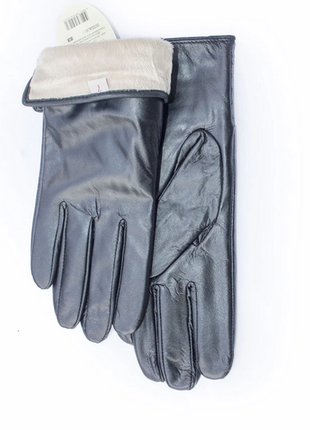 Перчатки женские кожаные перчатки размер 7-7.5  видеообзор4 фото