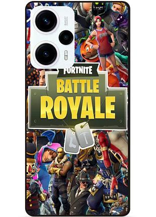 Силіконовий чохол бампер для xiaomi poco f5 гра fortnite фортнайт