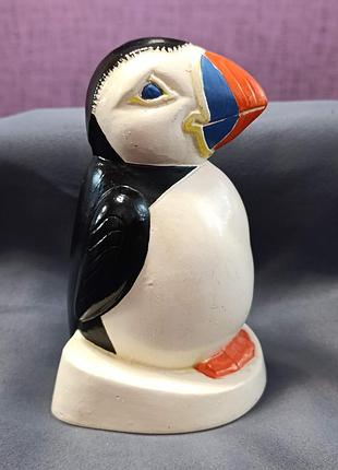 Копилка «тупик» (puffin) - винтаж, ручная роспись