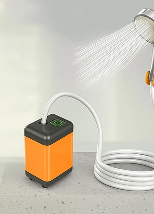 Душ-монстр 4800 mah: 90 хвилин кайфу! 3 режима напора + полный комплект!