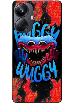 Силіконовий чохол бампер для realme 10 pro plus з малюнком хаггі вагі huggy wuggy