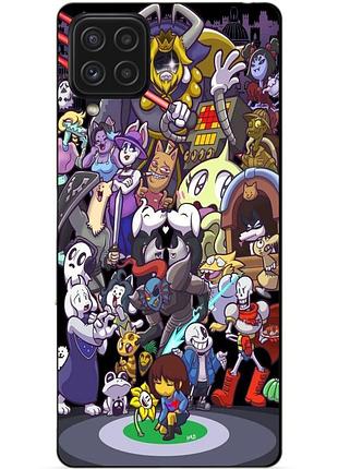 Силіконовий чохол бампер для samsung a12 з малюнком undertale андертейл