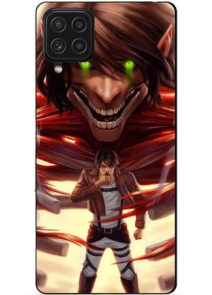 Чехол силиконовый бампер для huawei p40 lite с рисунком attack on titan атака титанов