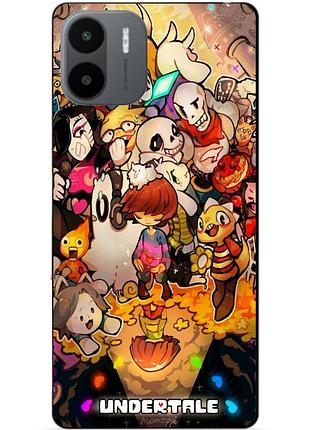 Силіконовий чохол бампер для xiaomi redmi a2 / a1 з малюнком андертейл undertale