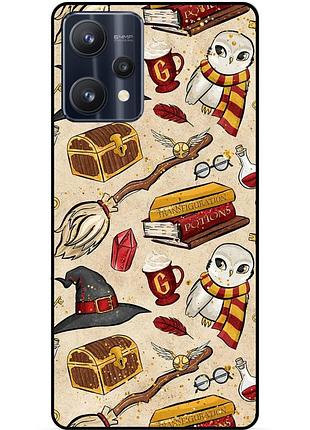 Силіконовий бампер чохол для realme 9 pro з картинкою gryffindor грифіндор гаррі поттер harry potter