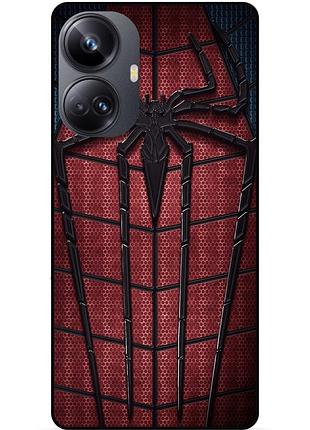 Силіконовий чохол бампер для realme 10 pro plus з картинкою людина-павук spider man