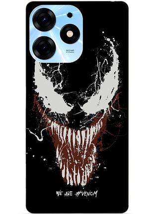 Силіконовий чохол бампер для tecno spark 10 pro з малюнком веном venom