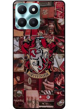 Чохол силіконовий бампер для huawei honor x6a з малюнком ґрифіндор gryffindor гаррі поттер harry potter