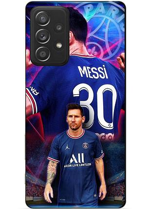 Силіконовий чохол бампер для samsung a32 з малюнком мессі псж messi
