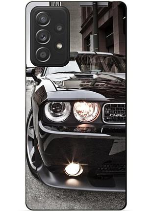 Чехол силиконовый бампер для samsung a73 5g с рисунком dodge додж машина авто