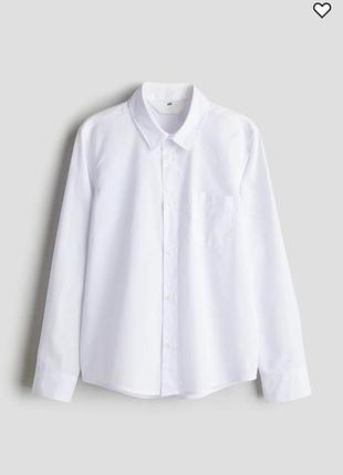 H&amp;m детская подростковая рубашка белоснежного цвета 
zara reserved waikiki oshkosh gap tommy hilfiger
