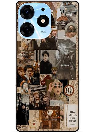 Силиконовый бампер чехол для tecno spark 10 pro harry potter гарри поттер