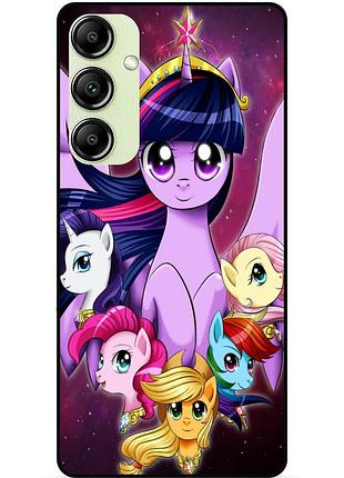 Чехол силиконовый бампер для samsung s22 с рисунком пони my little pony