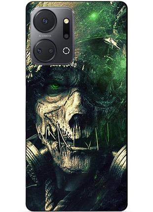 Чехол силиконовый бампер для huawei honor x7a с рисунком сталкер пугало джо́натан крейн бэтмен