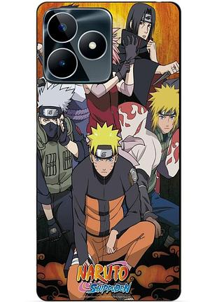 Силіконовий чохол бампер для realme c53 з малюнком naruto наруто аніме