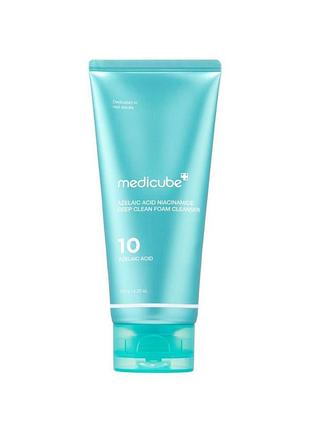Пінка для глибокого очищення medicube azelaic acid niacinamide deep clean foam cleanser, 120 г