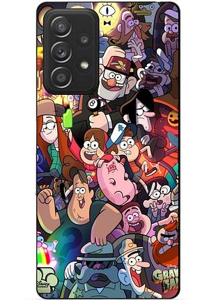 Силіконовий чохол бампер для samsung a32 з малюнком гравіті фолз gravity falls