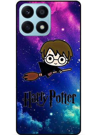 Чехол силиконовый бампер для huawei honor x8a с рисунком гарри поттер harry potter квиддич