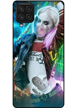 Силіконовий бампер чохол для samsung a12 з малюнком harley quinn харлі квінн joker