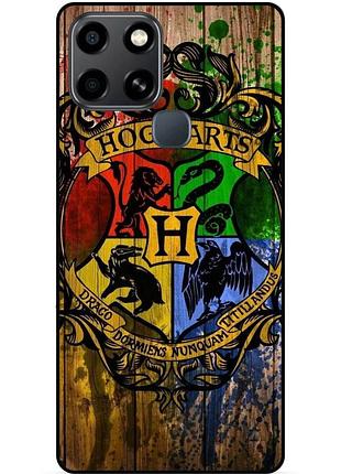 Чохол силіконовий бампер для infinix smart 6 з малюнком hogwarts гоґвортс гаррі поттер harry potter