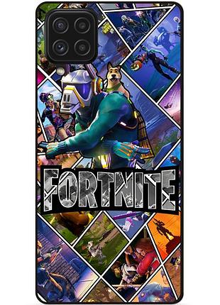 Силіконовий чохол бампер для samsung m33 з картинкою фортнайт fortnite