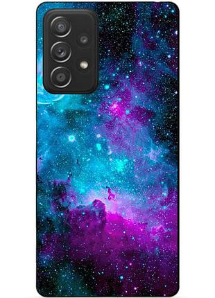 Силіконовий чохол бампер для samsung a13 4g з малюнком галактика космос