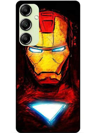 Чехол силиконовый бампер для samsung a13 5g с рисунком marvel марвел железный человек iron man