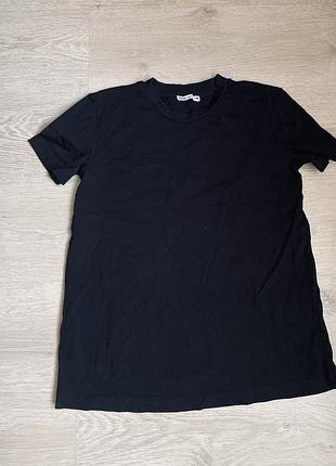 Чорна футболка zara