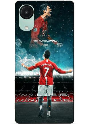 Силіконовий чохол бампер для samsung a03 core з малюнком роналдо мю ronaldo