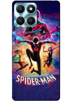 Силіконовий чохол бампер для huawei honor x6a spider man людина-павук