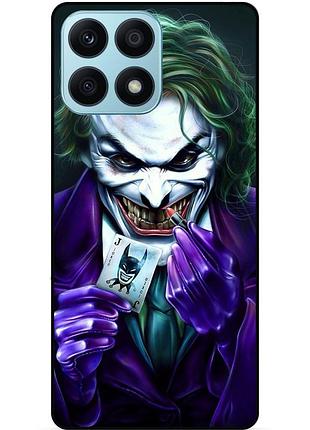 Чехол силиконовый бампер для huawei honor x8a с рисунком joker джокер