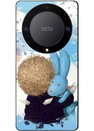Чехол силиконовый бампер для huawei honor magic 5 lite 5g с рисунком любимый зайка гапчинская