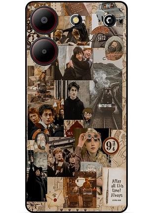 Чехол силиконовый бампер для zte blade a54 harry potter гарри поттер