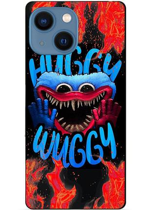 Чехол силиконовый бампер для iphone 13 mini с рисунком хагги вагги huggy wuggy