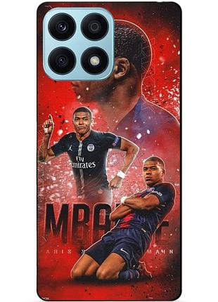 Чехол силиконовый бампер для huawei honor x8a с рисунком мбаппе psg mbappe