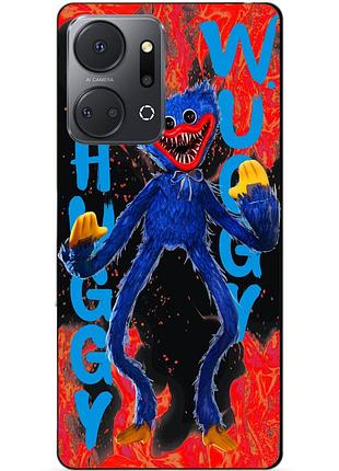 Силіконовий чохол бампер для huawei honor x7a з малюнком huggy wuggy хаггі вагі