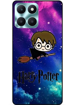 Чехол силиконовый бампер для huawei honor x6a с рисунком гарри поттер harry potter квиддич