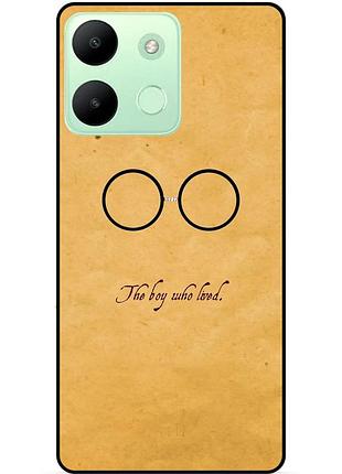 Чохол силіконовий бампер для infinix smart 7 hd з малюнком гаррі поттер harry potter окуляри